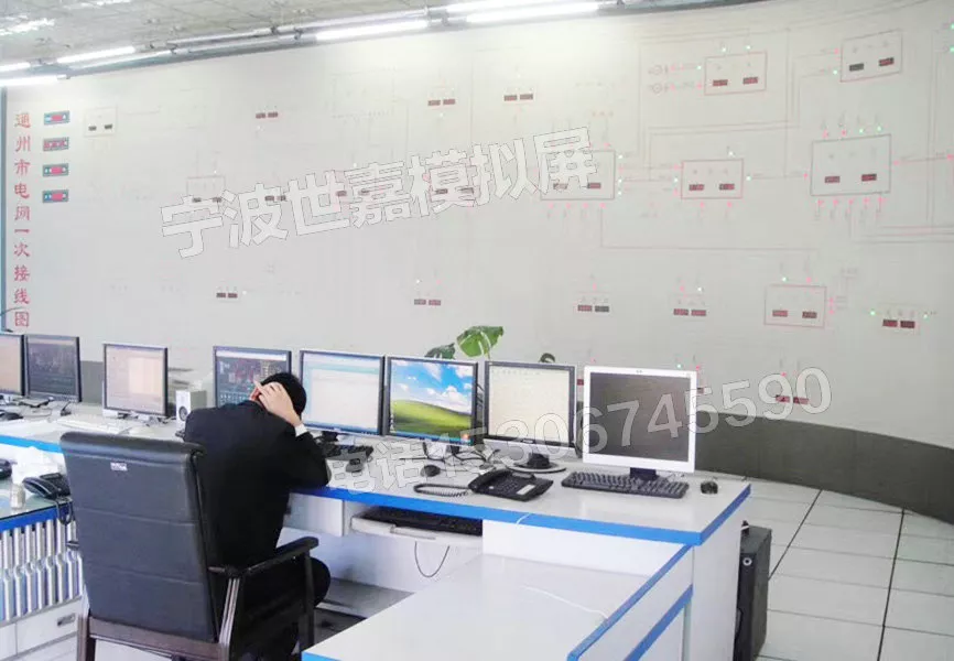 带控制模拟屏