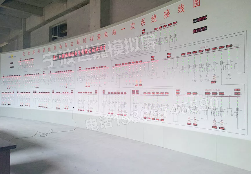 灯光控制屏